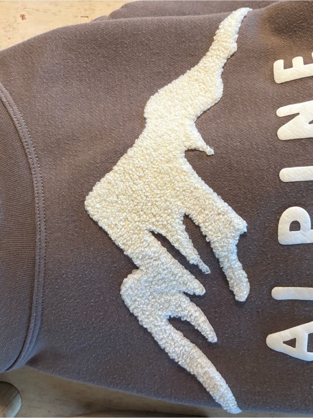 all in motion Brown Gray 'Alpine' Crewneck Sweatshirt - Picture 3 of 4